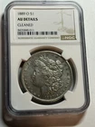 1889 O Morgan Silver Dollar $1 NGC AU Detail Tough Date