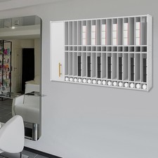 Hair Color Organizer Rack Wall Salon Hair Color Tube Storage Cabinet for Display