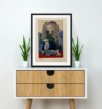 Pablo Picasso, Original Hand-signed Lithograph with COA & Appraisal of $3,500