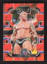 Randy Orton 2024 Panini Select WWE Orange Ice Prizms #16