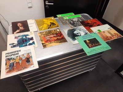 LOT of André Navarra 10 LP Classical Music Record Collection Cello Vinyl