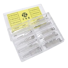 1.2mm Notched Tube 0.9mm Capsa Pin Watch Band Strap Pin Bar 1 Set 10-28mm H