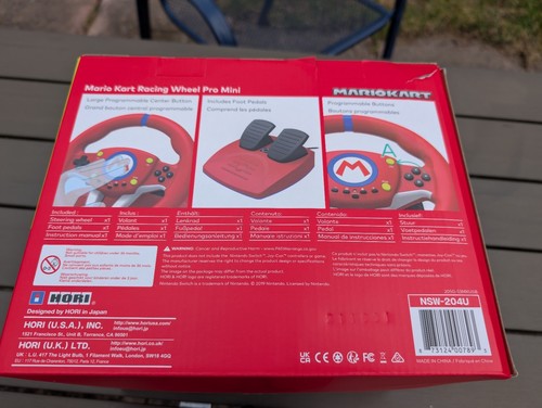 HORI Mario Kart Lenkrad Mini, Nintendo Switch/PC - Bild 3 von 3