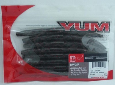 Yum YDG520 5'' Yum Dinger Smoke Rote Paprika 8CT