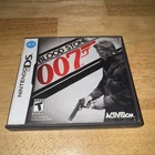 007 Blood Stone (Nintendo DS 2010) CIB Complete with Manual Authentic Tested!
