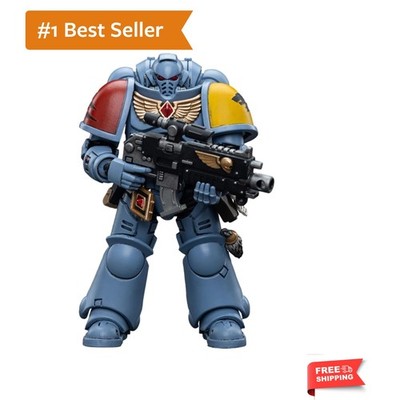 Warhammer 40,000 Action Figure, Space Wolves Intercessors, 4.2inch 1/18 Warha...