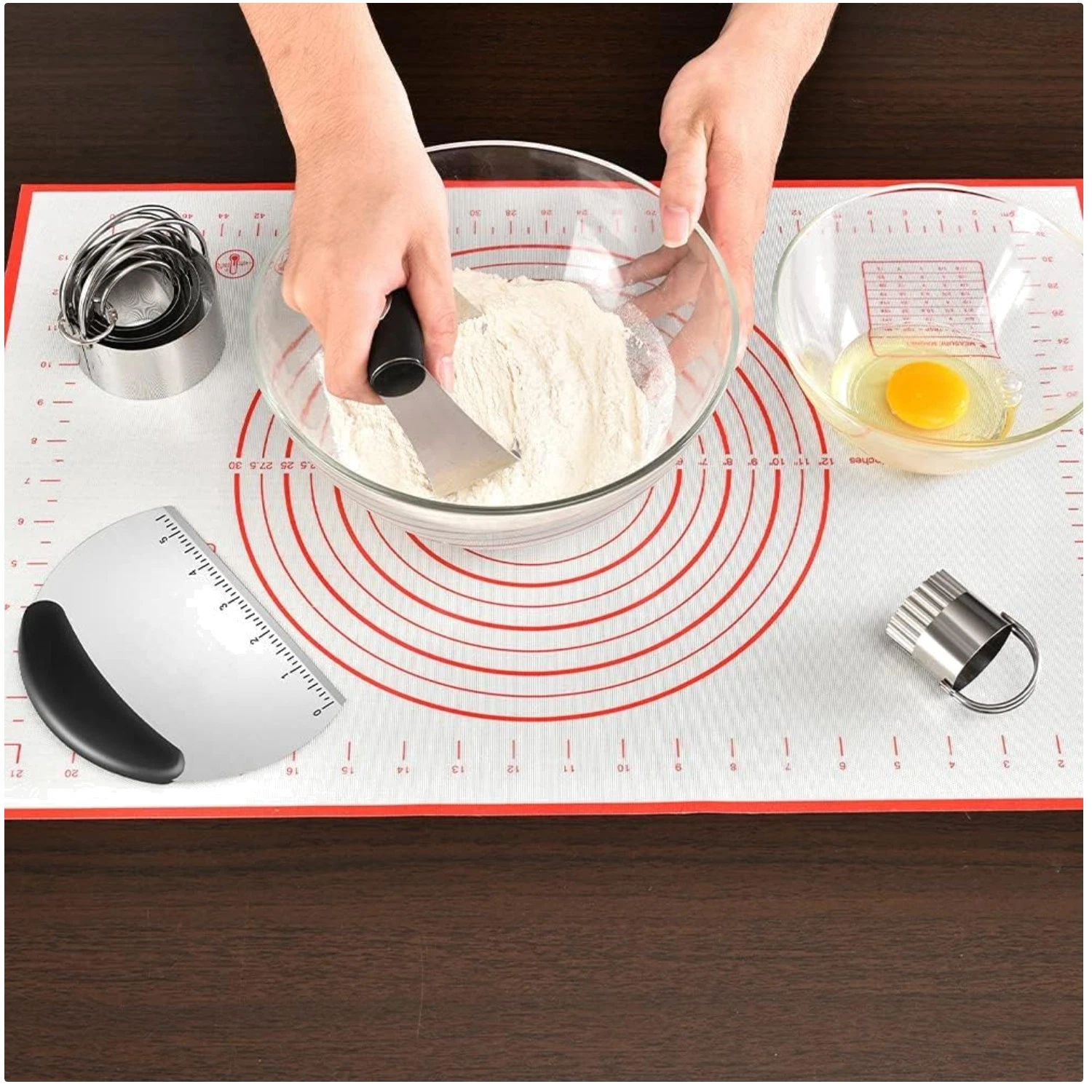 Stainless Steel Pastry Blender & Biscuit Cutter
Opens in a new window or tab