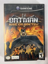 Batman Rise of Sin Tzu Nintendo GameCube Case Disc Tested Working