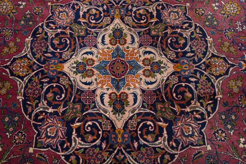 Antique Vegetable Dye Living Room Large Rug 10x14 Traditional Floral Wool Carpet - Picture 5 of 16