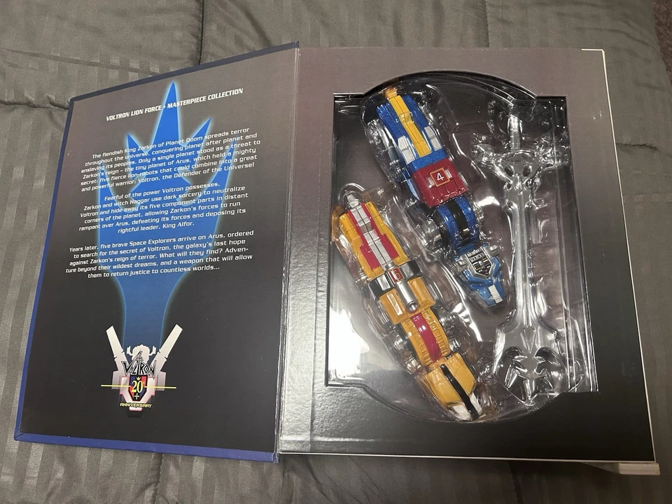 Toynami Voltron Lion Force 20 Aniversario Obra Maestra Coleccionistas Set Foto 4 de 4
