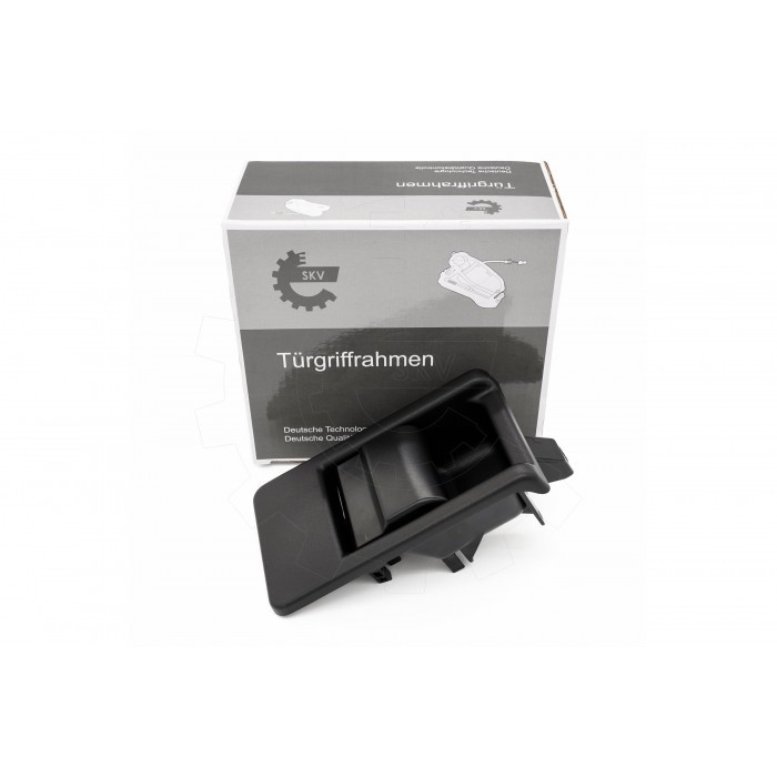 Poignée de porte latérale droite pour Fiat Ducato 9143C2 intérieure en ABS noir