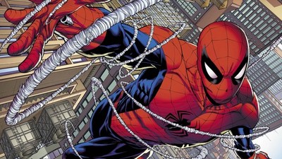 Marvel spiderman comics comic art peter Custom Gaming Mat Desk 6687
