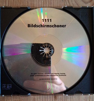 1111 Bildschirmschoner - Modern Games - CD