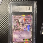 Mewtwo EX Evolutions 52/108 Ultra Rare Holo CGC 8 Pokémon TCG 2016