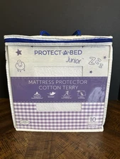 Mattress Protector Twin Size Protect-A-Bed Junior Waterproof Shields New