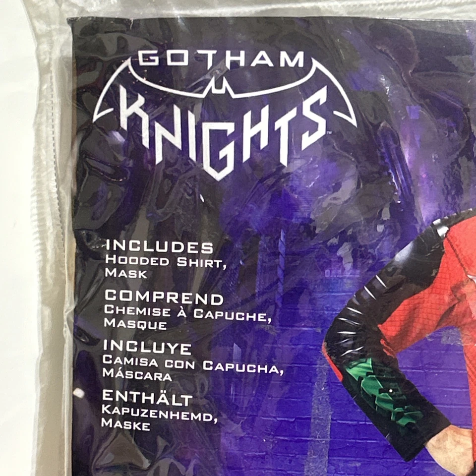 Batman Gotham Caballeros Robin Disfraz Disfraz Halloween 703028 ADULTO X-GRANDE 40-42 Foto 2 de 4