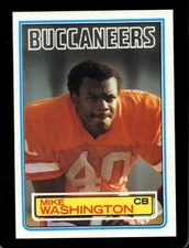 1983 TOPPS #183 MIKE WASHINGTON NMMT BUCCANEERS *X37631