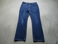 Vintage Levis 517 Jeans Mens 34x31 Blue Bootcut Faded Denim Western Cowboy