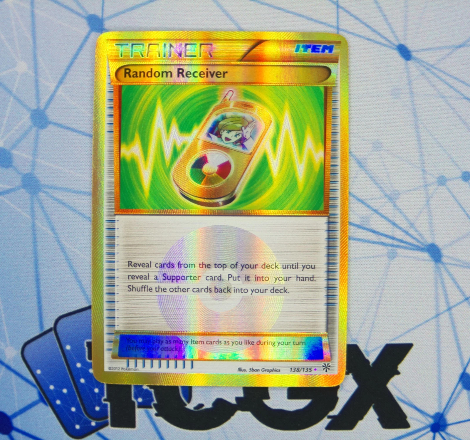 Pokemon - Random Receiver - 138/135 - Plasma Storm - Holo - Ultra Rare NM