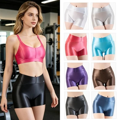 LEOHEX Damen Glitzer Stretch Leggings Elasthan Atmungsaktiv Jogger - Bild 1 von 4