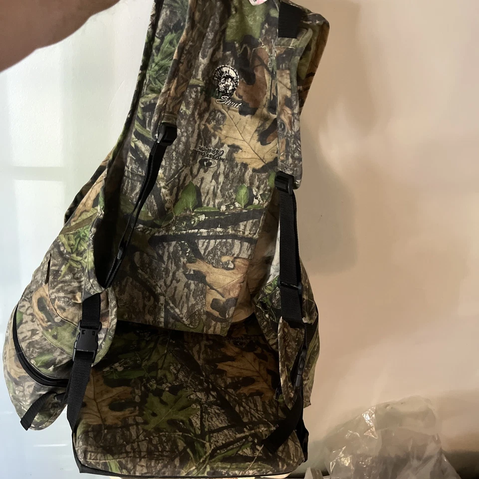 Field Staff Mossy Oak Obsession Full Strut Turkey Vest Size S Small - Image 3 of 4