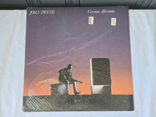 JOHN PRINE German Afternoons 1986 LP Oh-Boy w/ lyric insert - In Shrink NM Vinyl