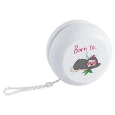 'Born to Sleep Sloth ' Retro Style Yo-Yo (YY00039333)