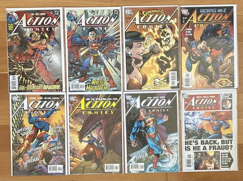 Action Comics #825,827,828,829,830,833,840,841 Superman DC Comics 2005