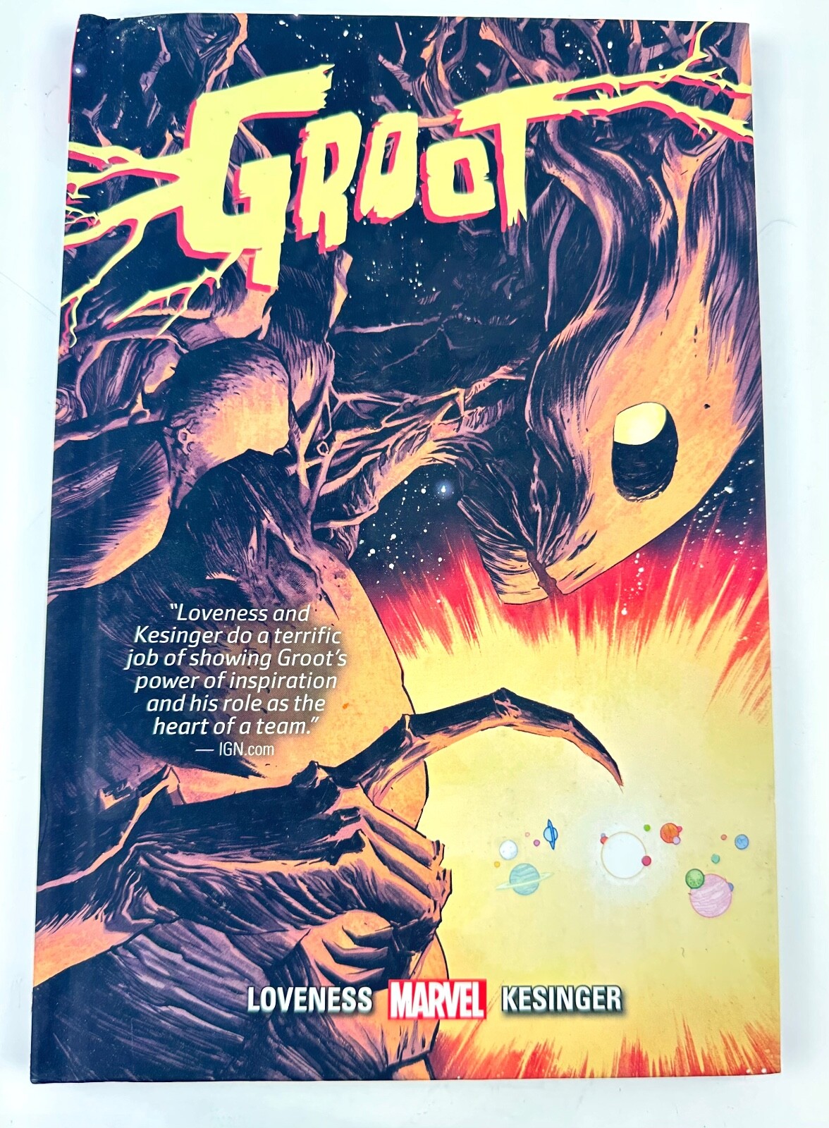 Groot Marvel Cosmic-Guardians of the Galaxy Graphic Novel Comics HC 2016