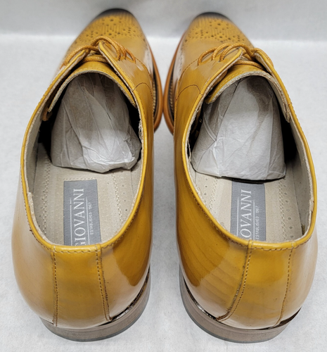 Giovanni Owen Scotch Mens Size 13 Lace Up Brogue Oxford Leather Dress Shoes NEW - Picture 8 of 22