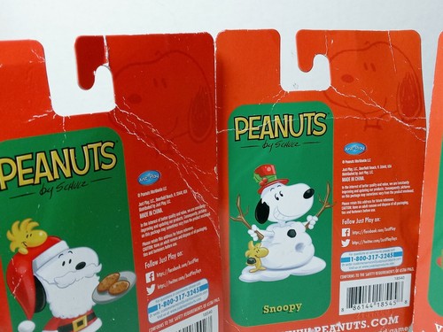Vintage PEANUTS CHRISTMAS COLLECTOR SET FIGURE Lot Of 4 NEW - Picture 8 of 9