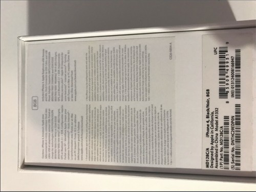 Boite iPhone 4 Très Bon État Avec Documentation Avec Suppresseur Sim Sans Chargeur - Photo 7 sur 7