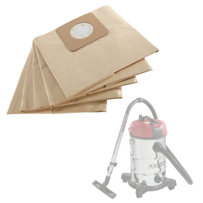 AREBOS Lot de Sacs d'aspirateur 1800 W Papier spécial 41,5 x 43