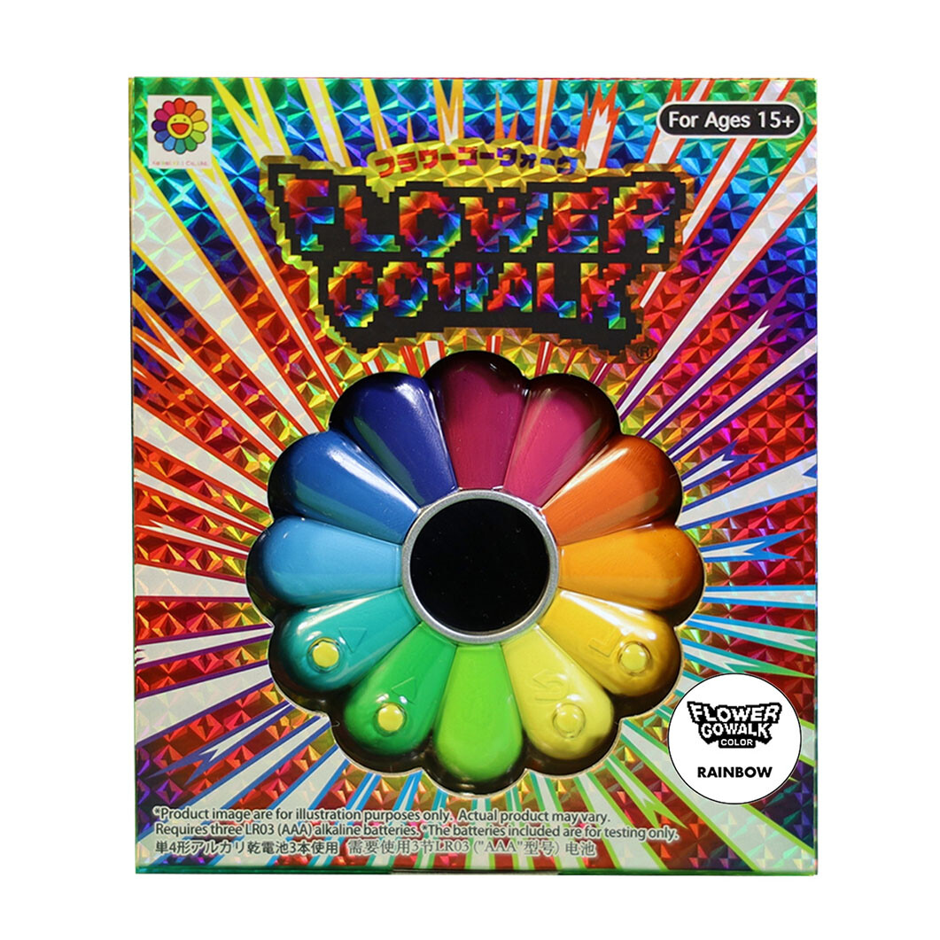 Takashi Murakami FLOWER GO WALK COLOR (Rainbow) Game with 1 set of