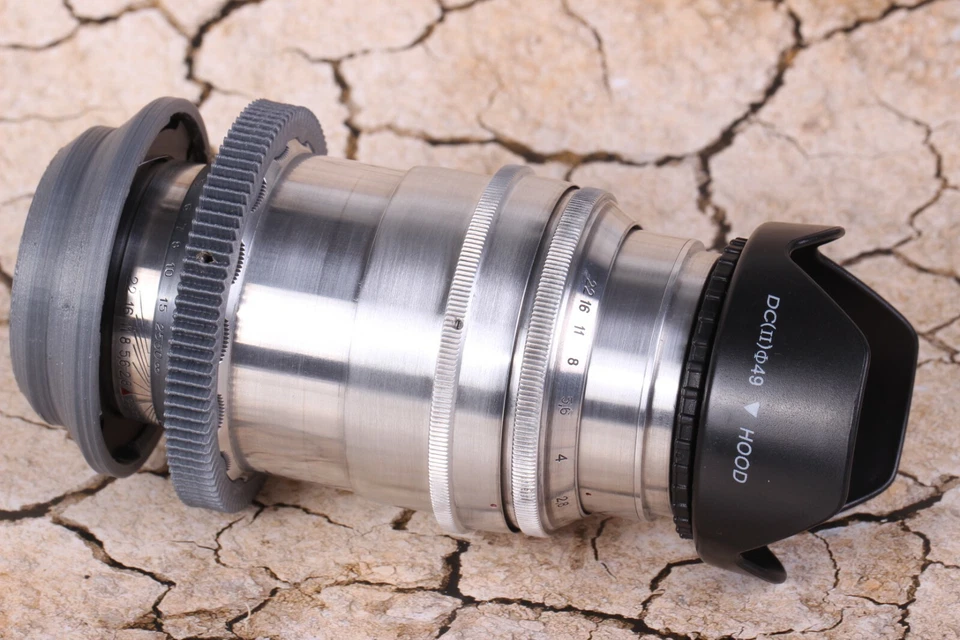 Tair-11 1/2.8 KMZ USSR fast lens M39 for Arri Red One Arriflex/ adapter PL - Image 2 of 4