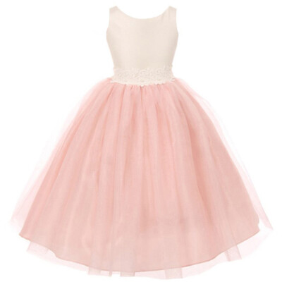 PINK Size 8 Party Flower Girl Dress Special Occasions Bridesmaid Birthday