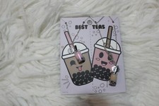 Brand new NWT Boxlunch Best Teas Boba Charm Necklace