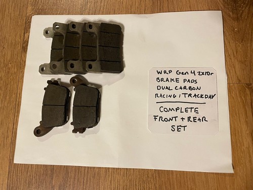 WRP (2008-2015) Kawasaki Ninja Zx10r Dual Carbon Racing/Track Day Brake Pads