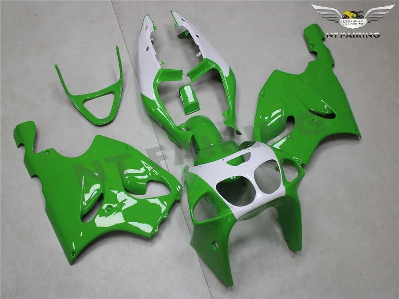 Carenado ABS todo verde NTU apto para Kawasaki Ninja ZX7R a019 1996 1997 1998 2003 Foto 2 de 4