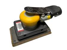 Clayton 3-1/2” X 7 Random Orbital Pneumatic Sander Automotive Aircraft  Dustless
