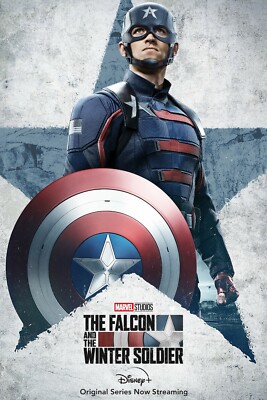 Poster Captain America Winter Soldier Netflix Falcon And Winter