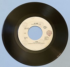 ZZ Top " Legs / Sharp Dressed Man " 45 vinyl record