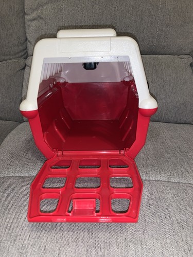 Vintage 101 Dalmatians Disney Pet Carrier Plastic 11 x 10 x 9 - Picture 6 of 10