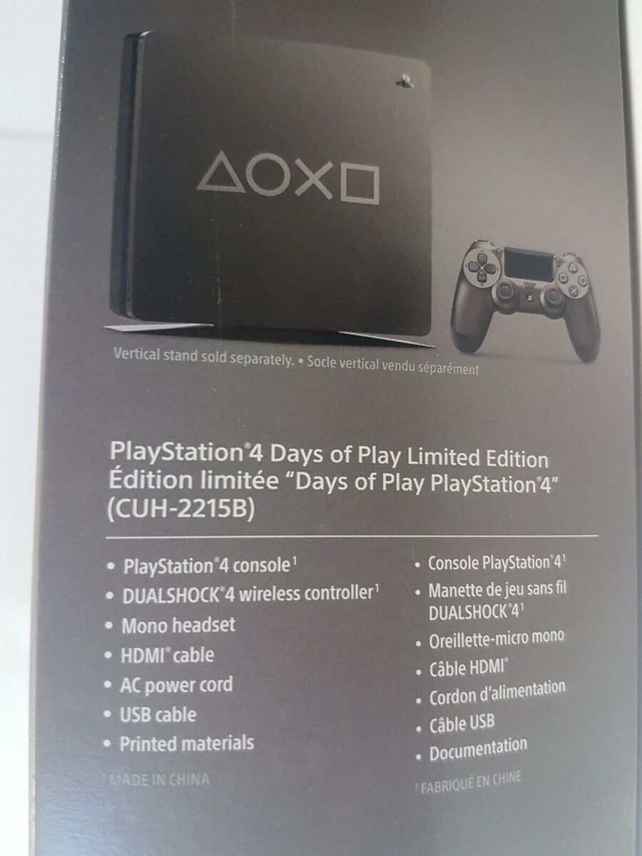 Sony PlayStation 4 Slim Days Of Play Limited Edition 1TB Sony PlayStation 4 Slim Days Of Play Limited Edition 1TB
