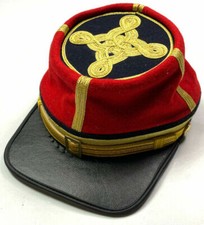 CIVIL WAR CONFEDERATE CS CSA GENERAL ARTILLERY OFFICER KEPI FORAGE - ALL SIZES 