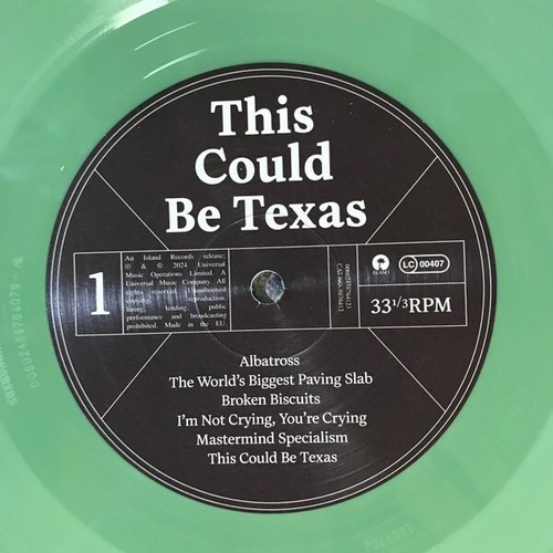 ENGLISH TEACHER LP This Could Be Texas GREEN VINYL Limited Worlds Largest Paving - Picture 7 of 15