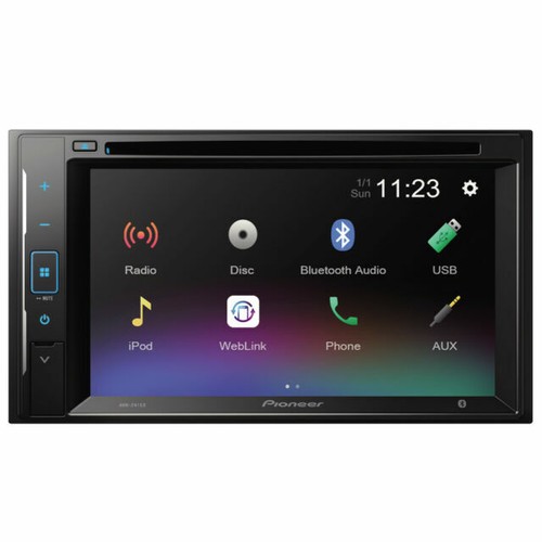 Pioneer AVH-241EX 6.2" RESISTIVE Glass Touchscreen Multimedia DVD Receiver