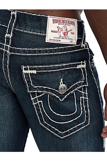 Retail True Religion White Geno Slim Moto Men S Jean Size 34 For