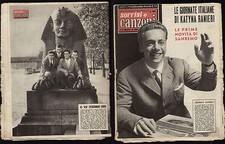 SORRISI 43/1958 SANREMO DORELLI MARINO MARINI ANNA D'AMICO ELVIS PRESLEY RANIERI