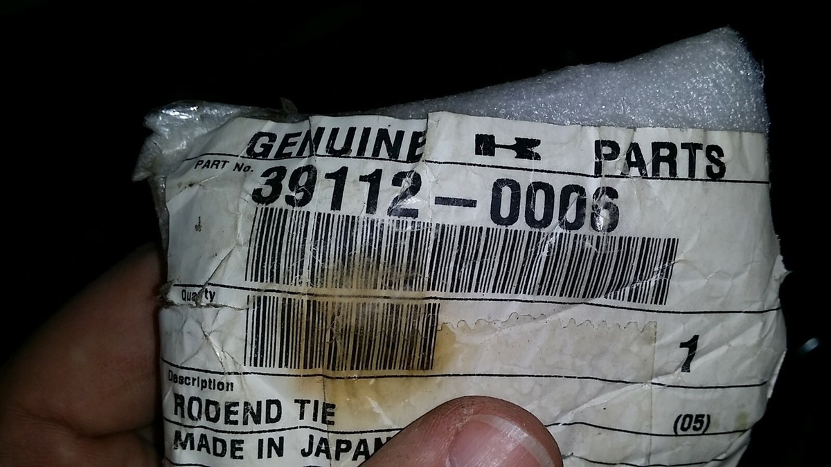 Genuine New Kawasaki 39112-0006 Rod End Right Hand (Bin-D1) OEM
